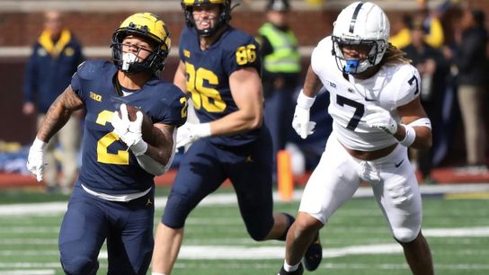 Franklin's past failures after first loss will be put to test this week taken in Ann Arbor, Mich. (Penn State)